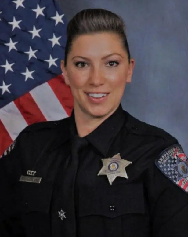 Shannon Lofland in her police uniform