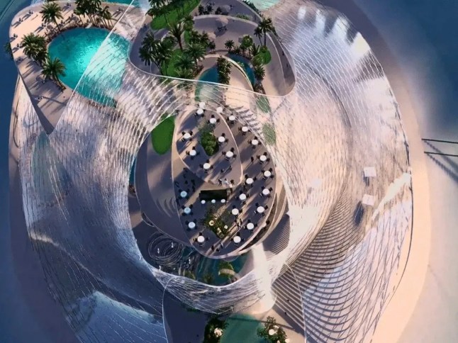 Dubai's answer to the Eden Project will feature 100m 'islands in the sky'