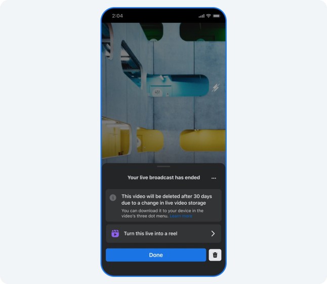 Updating Our Facebook Live Video Storage Policy
