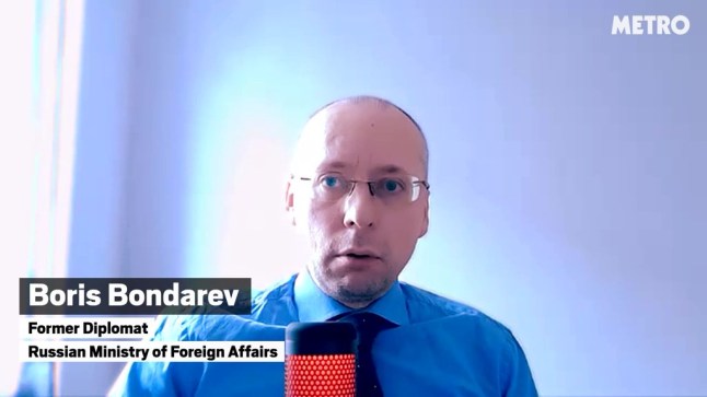 US 'weak' in negotiations with Kremlin says former Russian diplomat FORMER RUSSIAN DIPLOMAT, BORIS BONDAREV, DESCRIBING RUSSIAN DIPLOMATIC TEAM IN SAUDI ARABIA, SAYING: "I must say that it's quite a normal delegation list for such a meeting, which is a preliminary meeting, kind of the first, you know, the testing waters or something like that. And of course, Lavrov and Ushakov I think they were kind of chief negotiators. They are experienced, they know their job very well. They are undoubtedly loyal to President Putin. So he expects no surprises from them."