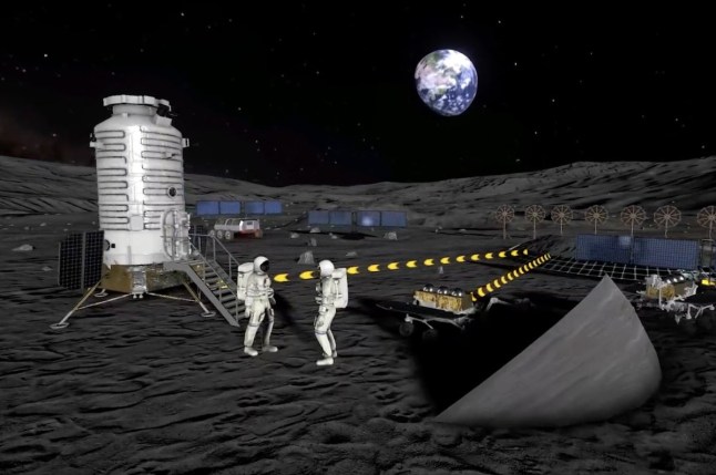 International Lunar Research Station (Picture: China National Space Administration)