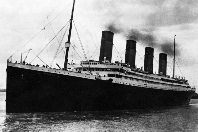 Mandatory Credit: Photo by Action Press/REX/Shutterstock (1667537by) RMS Titanic at Southhampton, Britain The Titanic