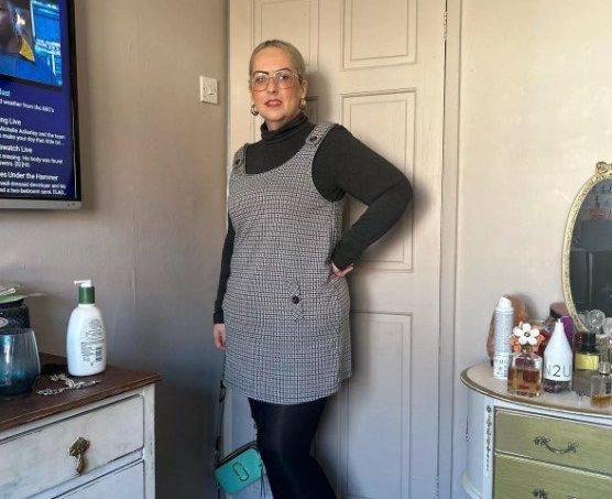 Danielle following her recovery