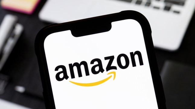 POLAND - 2025/03/02: In this photo illustration, a Amazon logo is seen displayed on a smartphone. (Photo Illustration by Mateusz Slodkowski/SOPA Images/LightRocket via Getty Images)