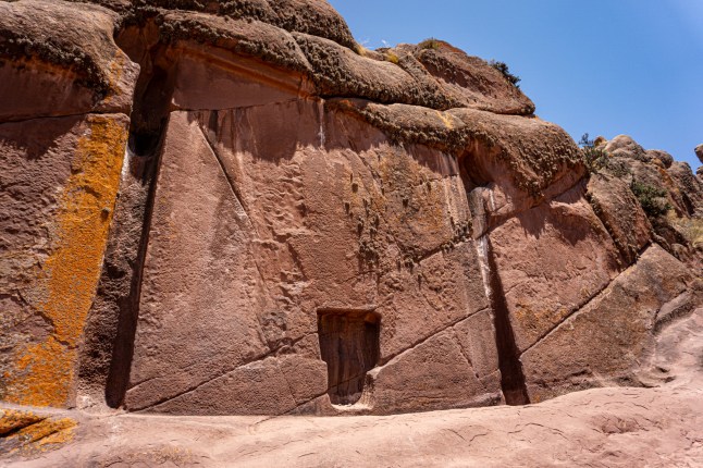 Aramu Muru in Peru.