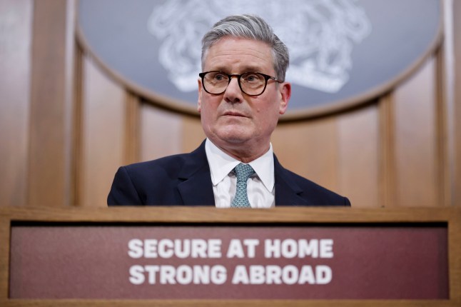 UK Prime Minister Keir Starmer Defence News Conference