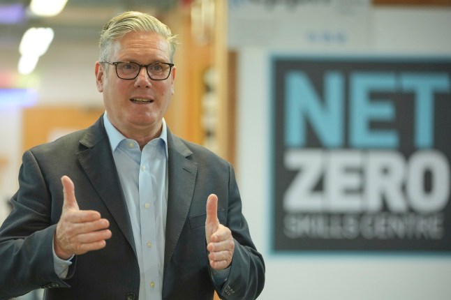 Prime Minister Keir Starmer Makes Energy-Related Visits In Suffolk