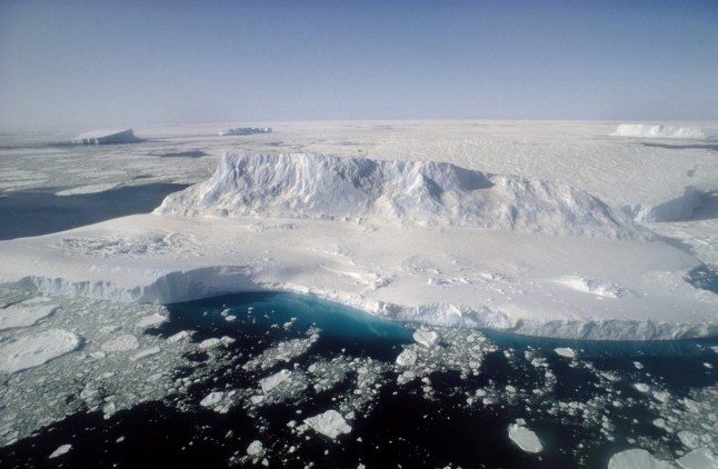 ANTARCTICA - JANUARY 01: Aerial views in Antartica in 1997. (Photo by Francois LOCHON/Gamma-Rapho via Getty Images)