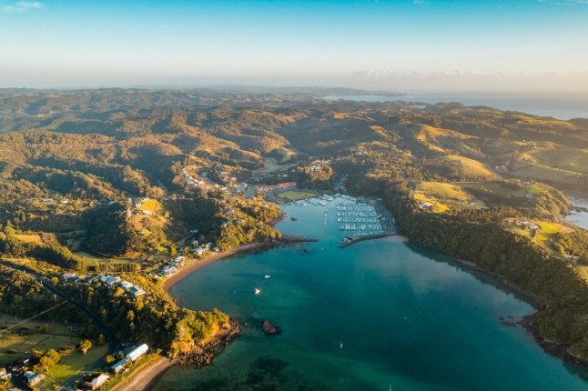 Overlooking Tutukaka Coast, Whangarei, North Island, New Zealand.