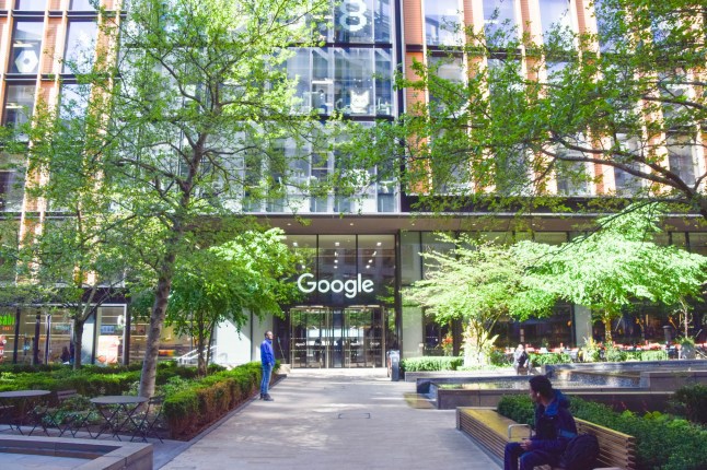 LONDON, UNITED KINGDOM - 2025/04/17: General view of the Google headquarters in King's Cross as the tech giant faces a 5 billion pound lawsuit in the UK for allegedly abusing its online search dominance. (Photo by Vuk Valcic/SOPA Images/LightRocket via Getty Images)