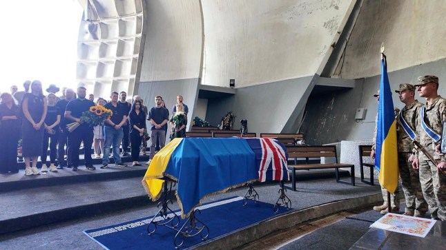 Ukraine has paid an emotional tribute to ???hero??? British drone pilot Ben ???Budgie??? Burgess, 33, from Portsmouth, who was killed in the war where he had fought for three years as a volunteer.