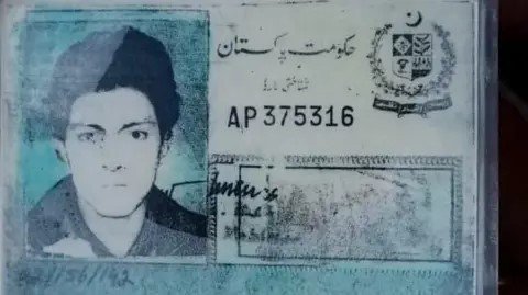 Naseeruddin who was missing for 28 years and was found perfectly mummified in a glacier along the Kohistan mountain range