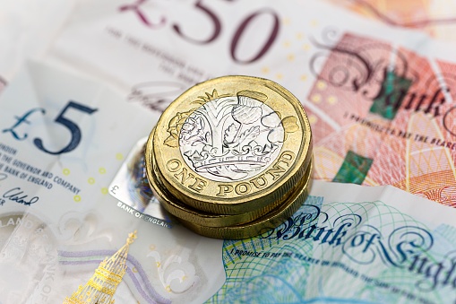 One pound coins
