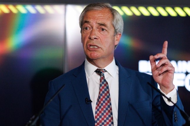 Reform UK Leader Holds Law And Order Press Conference