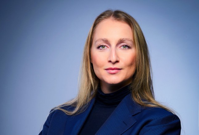 A photo of reporter Gergana Krasteva