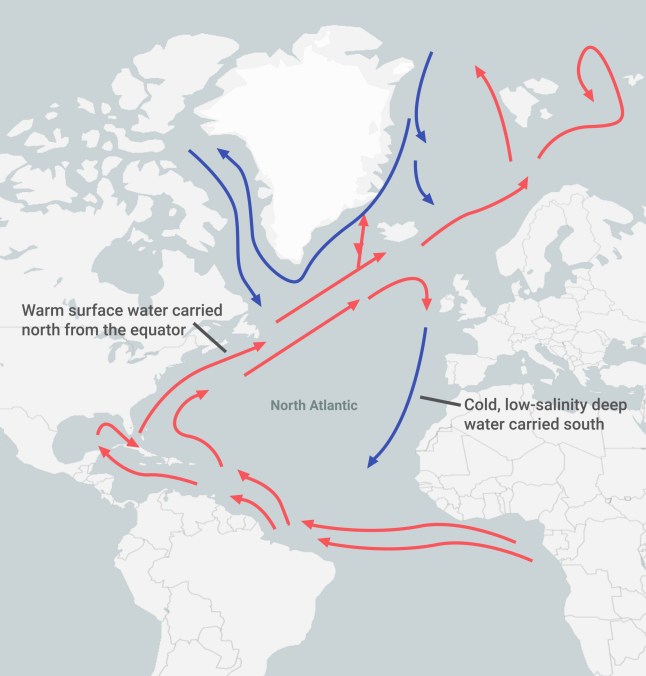Atlantic meridional overturning circulation