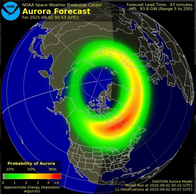 Best place to see the Northern Lights Aurora Forecast