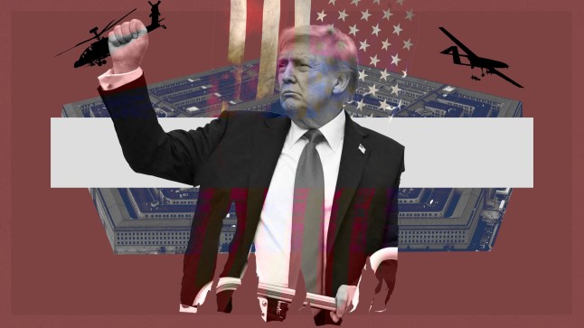 Donald Trump to rename Pentagon 'Department of War' Picture: Metro/ Getty