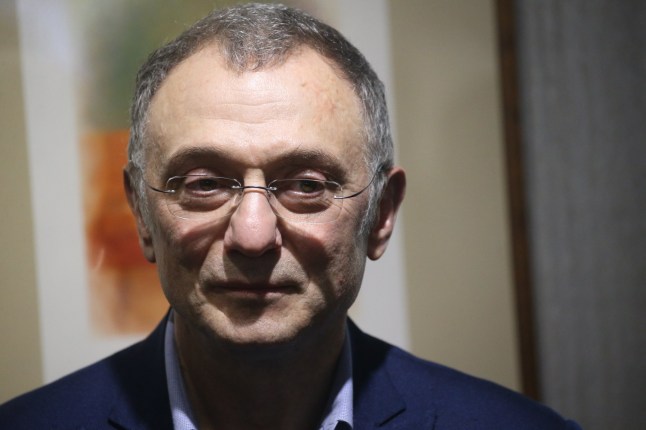 Russian billionaire, businessman and Council of the Federation Member Suleyman Kerimov attends a meeting at the Naryn Kala Castle, on April 14, 2021 in Derbent, Dagestan, Russia. Premier Mishustin is having a one-day trip to Dagestan Republic in the North Caucasian Federal District. (Photo by Mikhail Svetlov/Getty Images)
