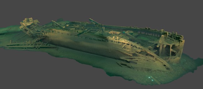 Researchers find ?ghost? ship in Lake Michigan after 139 years