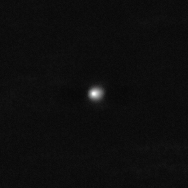 ESO?s Very Large Telescope (VLT) has obtained new images of 3I/ATLAS, an interstellar object discovered last week. Identified as a comet, 3I/ATLAS is only the third visitor from outside the Solar System ever found, after 1I/?Oumuamua and 2I/Borisov. Its highly eccentric hyperbolic orbit, unlike that of objects in the Solar System, gave away its interstellar origin.? This VLT image is the result of stacking several observations obtained on the night of 3 July 2025. When combining the different frames, the background stars were removed, showing only a deep image of the interstellar comet. The data were obtained with the FORS2 instrument, and are available in the ESO archive.? Links? Timelapse of the observations Single image with the entire sequence