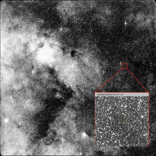 This image shows the observation of comet 3I/ATLAS when it was discovered on July 1, 2025. The NASA-funded ATLAS survey telescope in Chile first reported that the comet originated from interstellar space.  ATLAS/University of Hawaii/NASA    The NASA-funded ATLAS (Asteroid Terrestrial-impact Last Alert System) survey telescope in Rio Hurtado, Chile, first reported observations to the Minor Planet Center of comet 3I/ATLAS on July 1, 2025. Since the first report, observations made before the discovery were gathered from the archives of three different ATLAS telescopes around the world and Caltechâ€™s Zwicky Transient Facility at the Palomar Observatory in San Diego County, California. These â€œpre-discoveryâ€ observations extend back to June 14.
