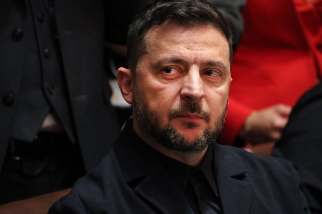 Ukrainian President Volodymyr Zelensky