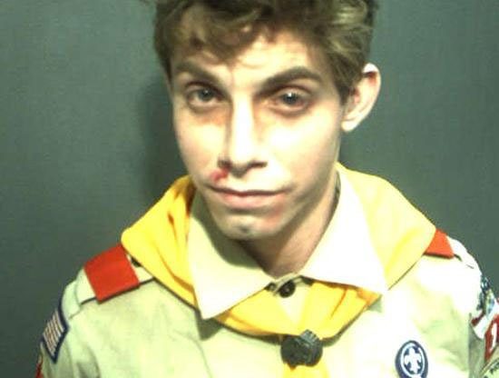 The best mug shots featuring people who have been arrested over the Halloween period have been revealed on the Internet. This 24-year-old Florida ???Boy Scout??? was nabbed for resisting arrest on Halloween.