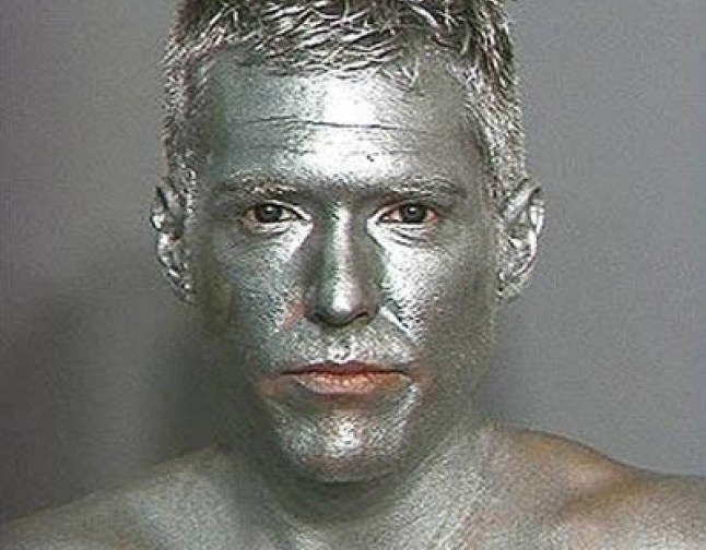 The best mug shots featuring people who have been arrested over the Halloween period have been revealed on the Internet. In 2007, Travis Stone was arrested on Halloween in Las Vegas for drunk driving after he lost control of his car.