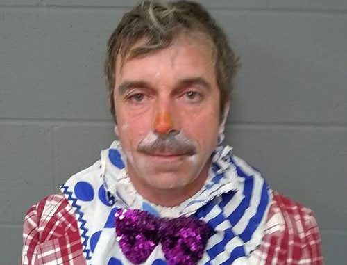 The best mug shots featuring people who have been arrested over the Halloween period have been revealed on the Internet. Sean Barber was arrested in a clown suit in Marlboro, Vermont after broke into a house in a clown suit and fall asleep in a bedroom. Police also ???found to be in possession of cocaine during his arrest.???