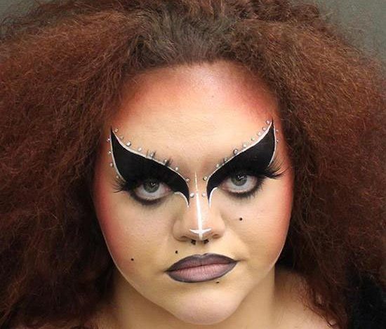 The best mug shots featuring people who have been arrested over the Halloween period have been revealed on the Internet. 22-year-old Ariana Motta from Lakeland, Florida was charged with driving with a suspended driver???s licence.