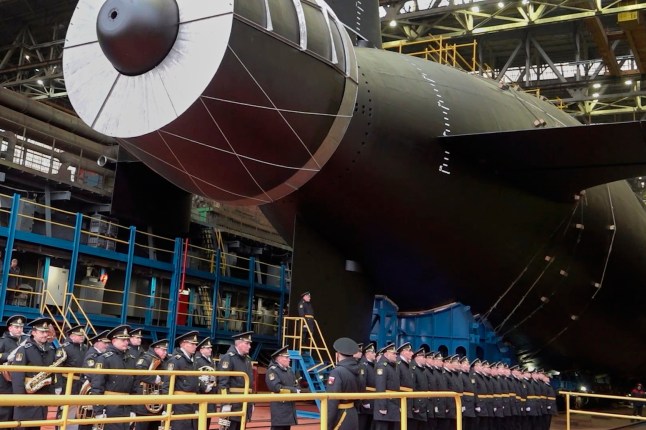 The Khabarovsk nuclear submarine