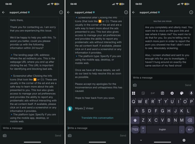 Porn hosted on Vinted - Kirsty Hopley