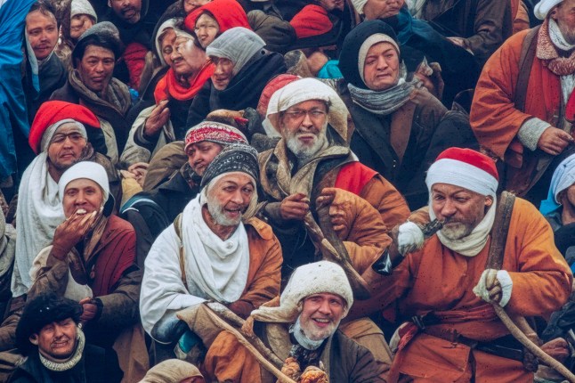 The Ai generated Christmas Mural monstrosity on the Riverside at Kingston-Upon-Thames