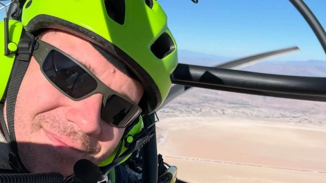 Photographer captures an 'absolutely preposterous' snap of a skydiver transiting the sun The Fall of Icarus Andrew McCarthy Jim Hamberlin Gabriel C. Brown