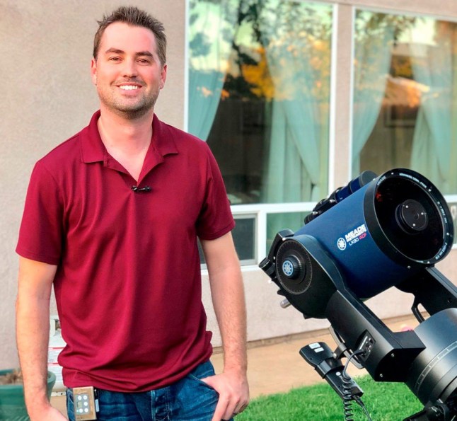 Photographer captures an 'absolutely preposterous' snap of a skydiver transiting the sun The Fall of Icarus Andrew McCarthy Jim Hamberlin Gabriel C. Brown