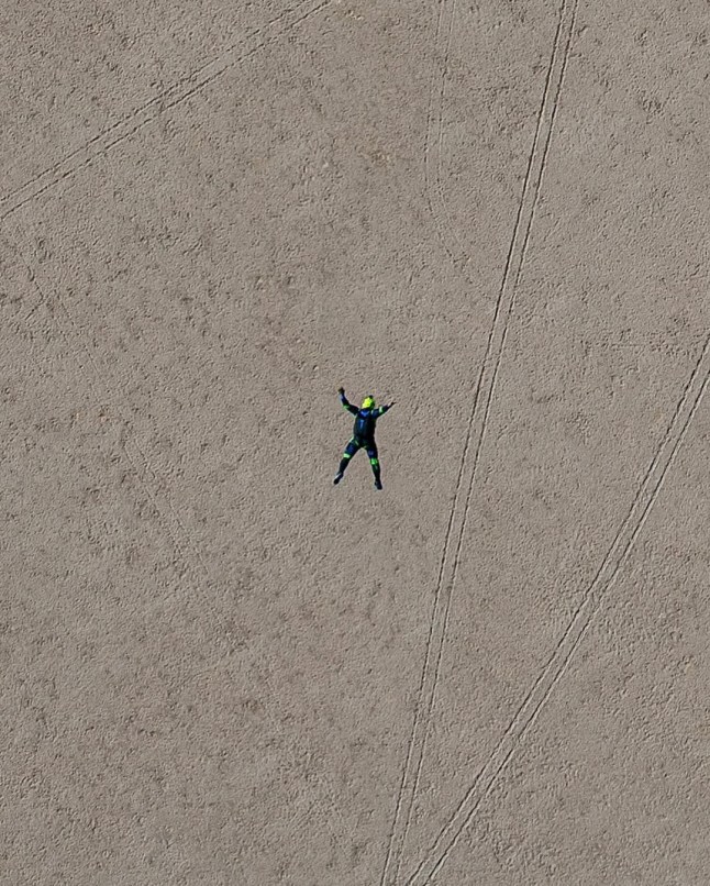 Photographer captures an 'absolutely preposterous' snap of a skydiver transiting the sun The Fall of Icarus Andrew McCarthy Jim Hamberlin Gabriel C. Brown