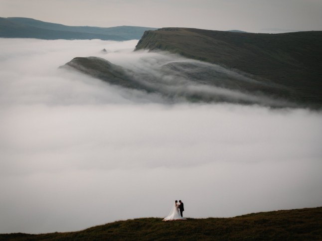 WEDDING CATEGORY 1ST PLACE: Eloping above the Clouds?(by?Oliver and Steph?Prince), Isle of Skye (Scotland). "A newlywed couple stands above the clouds after hiking up a hill on the Isle of Skye, Scotland. They emerged above an incredible cloud inversion to find the peace and solitude they needed for their elopement." The Siena Drone Photo Awards 2025 winners have been announced. The event showcases the impressive work of aerial photographers around the world. The organisers said: "Drone Photo Awards 2025 is the award that celebrates aerial photography as a language capable of transforming the world seen from above into images of great impact and suggestion." The international jury chose German photographer Dennis Schmelz as the overall winner in 2025 with The Lone Horseman, made in Cappadocia: a lone rider immortalised on a rocky outcrop during the blue hour, in an image that blends beauty, mystery and unique perspective on an iconic landscape of Turkey. Dennis Schmelz said: "I took this photo in Cappadocia while searching for new angles, which can be quite a challenge in a place where every corner seems to have been photographed already. During a sunset shoot with a horseman, I discovered this perspective with my drone. It creates the illusion that he?s standing on a plateau, when in reality it?s just the angle that makes it look this way. This shot feels truly rare, a fresh view from a spot that?s usually crowded and over-photographed." Photo released 20/11/2025