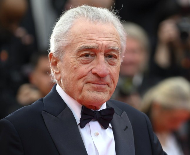 Robert De Niro attends the red carpet for the opening ceremony and "Partir Un Jour" (Leave One Day) screening at the 78th annual Cannes Film Festival at Palais des Festivals on May 13, 2025 in Cannes, France