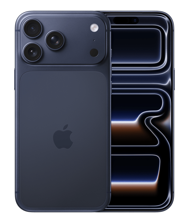 Black/navy iPhone 17 Pro Max