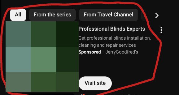 YouTube users keep seeing 'scam and 18+ ads' when watching videos