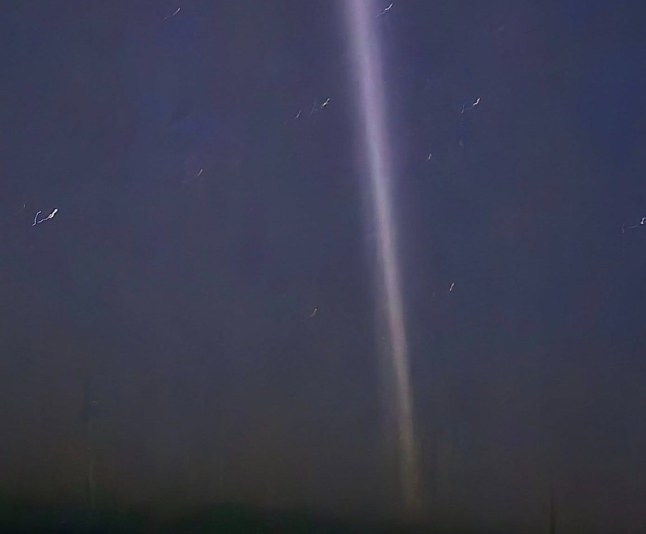 People are losing their minds over a mysterious light spotted across UK