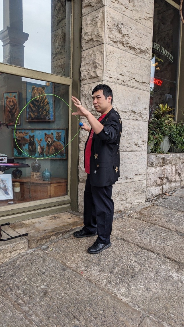 Magician, Zi Teng Wang, ?forgot the password to his own hand?