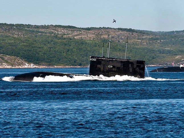 Russian Varshavyanka-class submarine