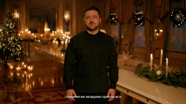 'May he perish': Zelensky wishes for Putin to die in his annual Christmas address - as he offers to demilitarize zone in bid to bring an end to war with Russia