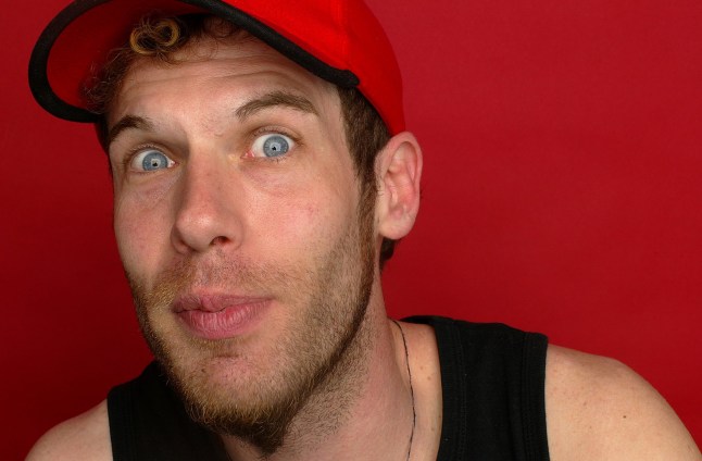 ASHLEY MACISAAC.Toronto.04.15.05. RPJ- PHOTO109078. Celebrated for his music and reviled for his bad behaviour, fiddler Ashely MacIsaac is mounting an art exhibition at Just Desserts (Yonge & Wellesley) in May. Shots of MacIsaac and some of his paintings will accompany feature by Quill.(Rene Johnston.Toronto Star) RPJ (Photo by Rene Johnston/Toronto Star via Getty Images)