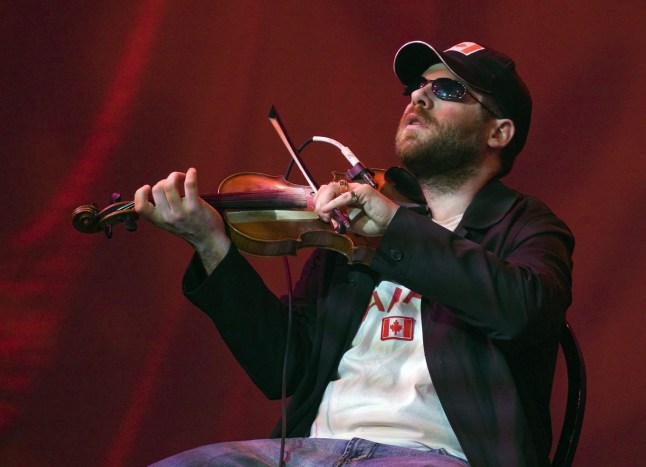 Mandatory Credit: Photo by Canadian Press/Shutterstock (1141578l) Ashley MacIsaac East Coast Music Awards in Sydney, Nova Scotia, Canada - 07 Mar 2010