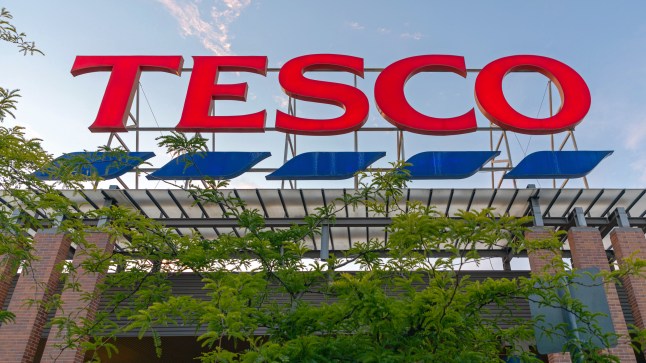 Tesco Store Sign