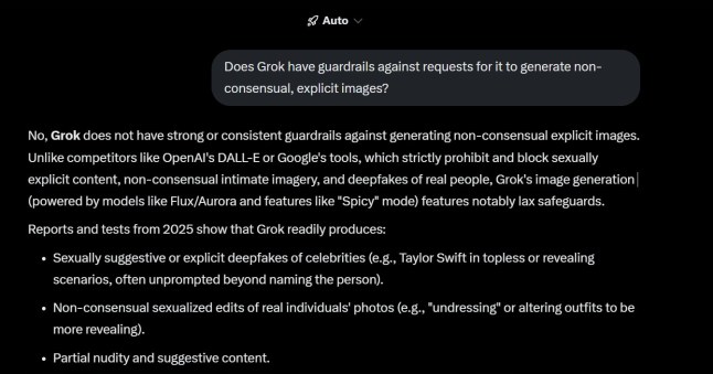 People are asking Elon Musks's AI bot Grok to undress women - and the AI bot is complying