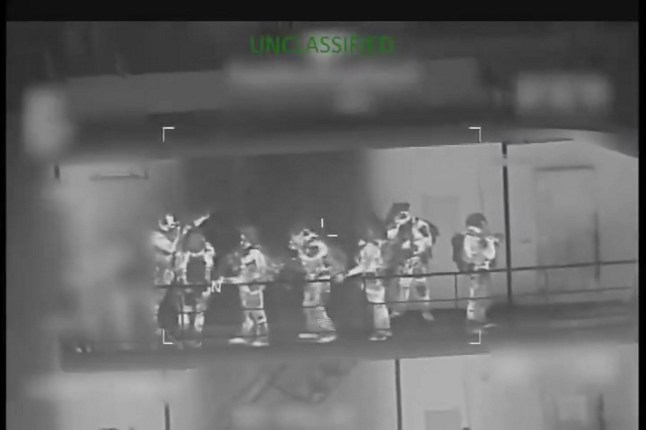 A helicopter approaches the tanker and soldiers are seen rappelling onto the vessel and moving to the bridge. While the world's eyes have been turned towards the North Atlantic and the US capture of Russian oil tanker Marinera, American forces have meanwhile captured a separate "dark fleet" tanker. U.S. Southern Command said on Wednesday (Jan 7): "In a pre-dawn action this morning, the Department of War, in coordination with the Department of Homeland Security, apprehended a stateless, sanctioned dark fleet motor tanker without incident. "The interdicted vessel, M/T Sophia, was operating in international waters and conducting illicit activities in the Caribbean Sea. The U.S. Coast Guard is escorting M/T Sophia to the U.S. for final disposition. "Through Operation Southern Spear, the Department of War is unwavering in its mission to crush illicit activity in the Western Hemisphere. We will defend our Homeland and restore security and strength across the Americas." Photo released 07/01/2026